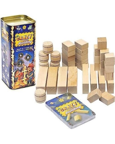 Гра настільна «Crazy Balance Building» розвиваюча, у коробці 21х9х9 см, ТМ Данко Тойс