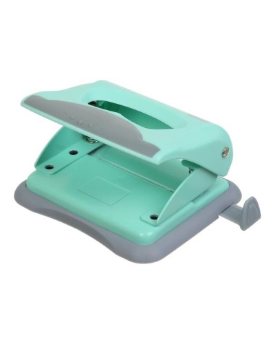 Діркопробивач «PASTEL» до 20 аркушів пластиковий м`ятний, ТМ Buromax