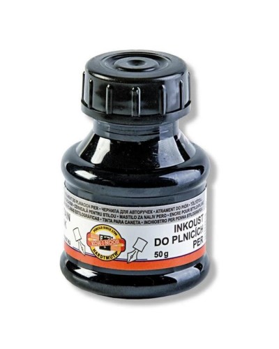 Чорнила для авторучок 50 мл чорні, Koh-i-Noor