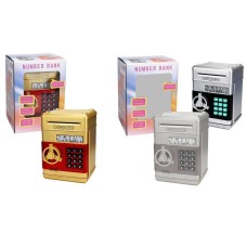 Скарбничка-сейф електронний, в асортименті, у коробці 15х15х21 см