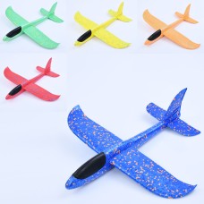 Літак 47 см пінопластовий, в асортименті, у пакеті 13х47х4,5 см