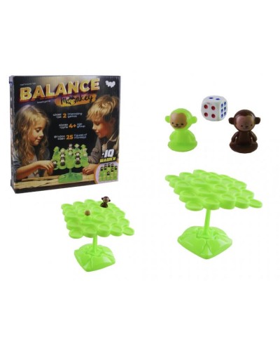 Настільна гра «Balance Monkey» розвиваюча, у коробці 18х18х4 см, ТМ Данко Тойс