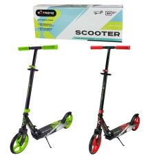 Самокат міський 2-колісний на алюмінієвій рамі з колесами 200 мм, в асортименті