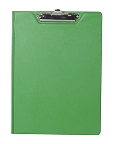 Папка-планшет з затиском А4, PVC, зелена, ТМ Buromax