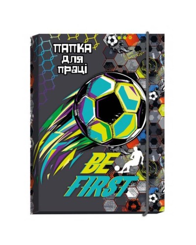 Папка для праці «Футбол» А4 на гумках повноформатна, ТМ Рюкзачок