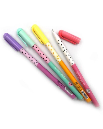 Ручка «Lovely days» пиши-стирай синя, в асортименті, у боксі, ТМ J.Otten