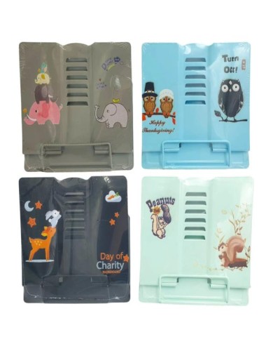 Підставка для книг «Animals» металева 20,8 х18,8 см в асортименті