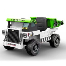 Вантажівка 2,4G, 4 мотори, 1акумулятор 12V 9AH, шкіряне сидіння, MP3, USB, р/к пульт, колеса EVA