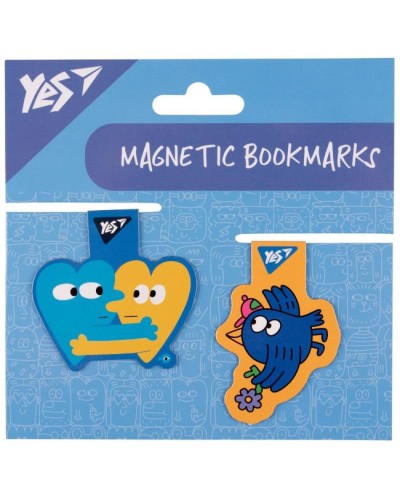 Закладки магнітні «Stand with Ukraine» 2 штуки, ТМ Yes