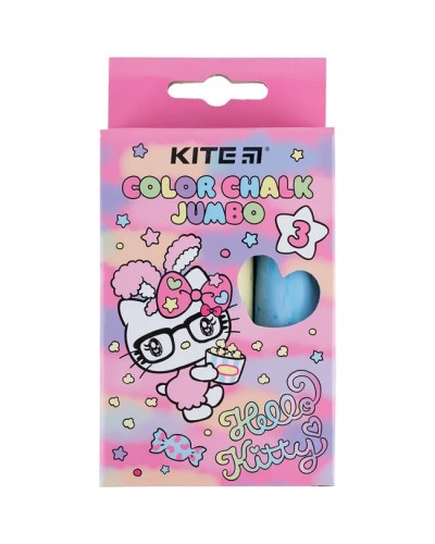 Крейда кольорова «HK» 3 кольори, Jumbo ТМ Kite
