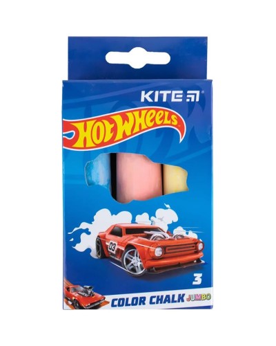 Крейда кольорова «HW» 3 кольори, Jumbo ТМ Kite