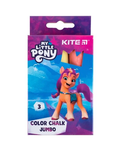 Крейда кольорова «LP» 3 кольори, Jumbo ТМ Kite