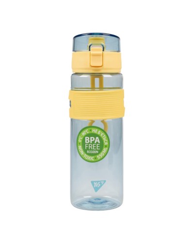 Пляшка для води «Fusion» 550 мл блакитна, ТМ Yes