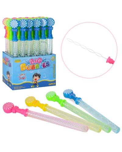 Мильні бульбашки «Меч» 37 см, в асортименті, 24 шт в дисплеї 25х37,5х15,5 см