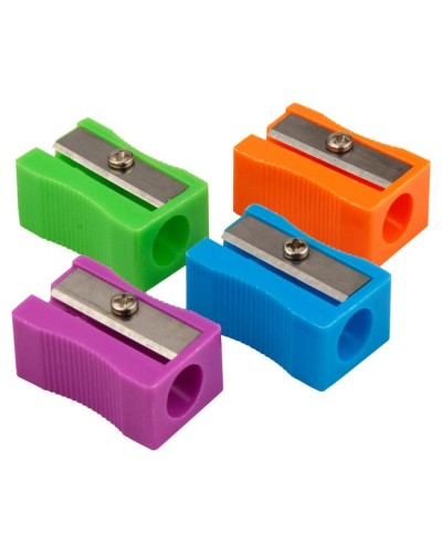 Точилка «Standard» в асортименті, 48 шт в тубусі, TM Axent