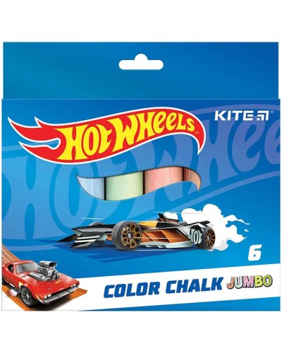 Крейда кольорова «HW» 6 кольорів, Jumbo