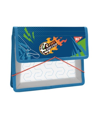 Папка для зошитів «Football» В5 пластикова на гумках, ТМ Yes