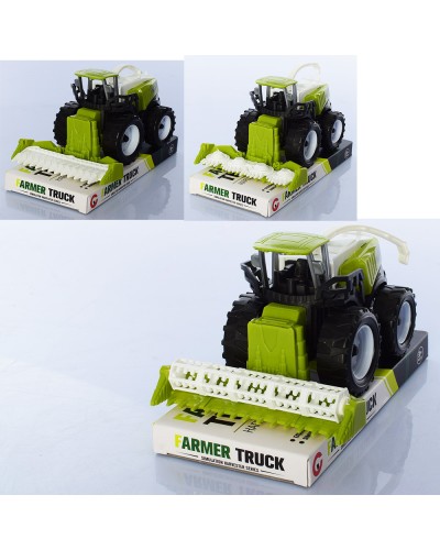 Комбайн 15 см інерційний з рухомими деталями, в асортименті, під солюдою 17х9,5х8,5 см