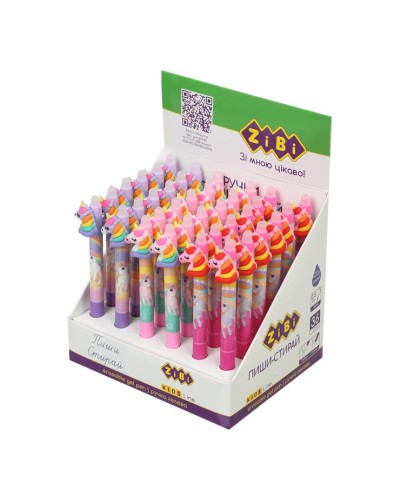 Ручка «UNICORN» гелева пиши-стирай 0,5 мм, KIDS Line