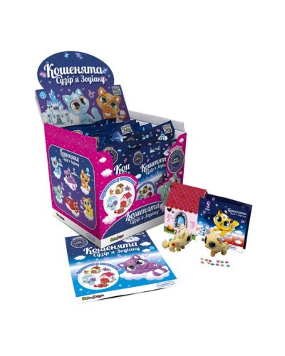 Колекційна фігурка-сюрприз «You-You. Кошенята сузір`я зодіаку» 3х3х4 см, в асортименті, у дисплеї