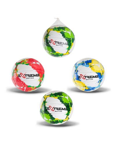 М'яч волейбольний «Extreme motion» PVC вагою 260 г, сiтка+голка, в асортименті