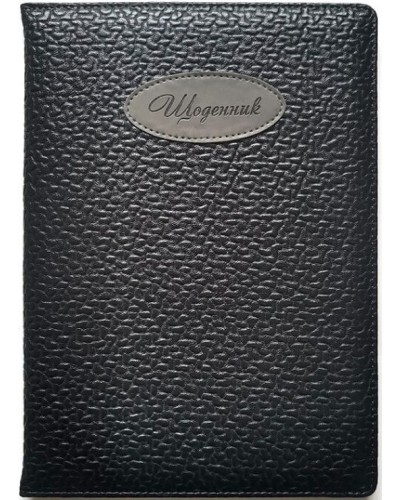 Щоденник шкільний на 48 аркушів 173х246 мм, шкірзам, ТМ Мандарин