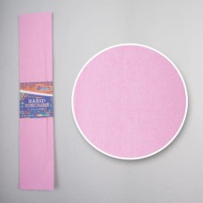 Креп-папір 55% 50х200 см 20г/м2, блідо-фіолетовий