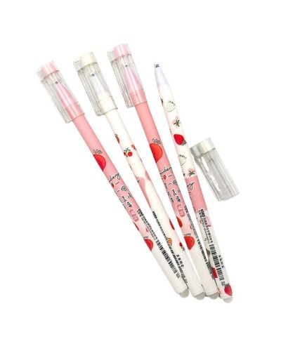 Ручка «Полуниця» пиши-стирай синя, в асортименті, у боксі, ТМ J.Otten