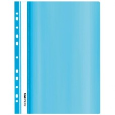 Папка-швидкозшивач А4 з перфорацією, пастель блакитна, ТМ Economix
