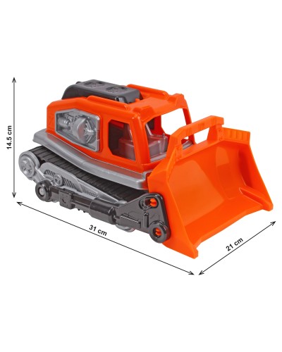 Бульдозер 21х31х14,5 см з рухомими деталями, ТМ Технок