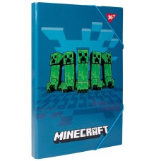 Папка для праці «Minecraft» А4 картонна на гумках, ТМ Yes