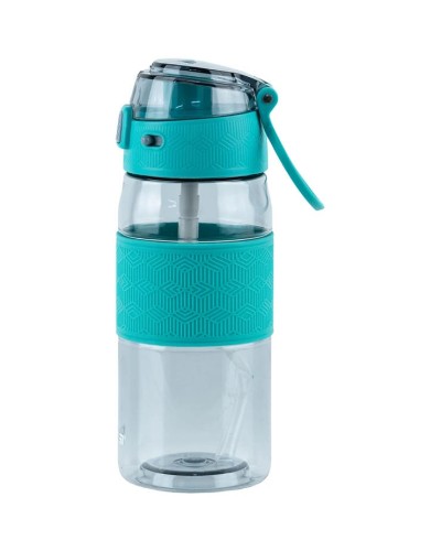 Пляшечка для води 600 мл сіро-зелена, TM Kite