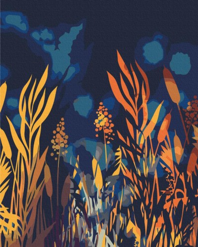 Картина за номерами «Золото Землі» PATRIOT 40х50 см, у коробці, TM ZiBi