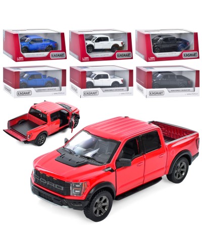 Машина 13 см металева інерційна з гумовими колесами та дверима, що відчиняються, в асортименті, у коробці 16х7,5х8 см, KINSMART