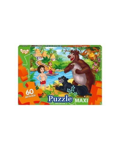 Пазли на 60 елементів максі , ТМ Данко Тойс