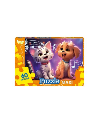 Пазли на 60 елементів максі , ТМ Данко Тойс