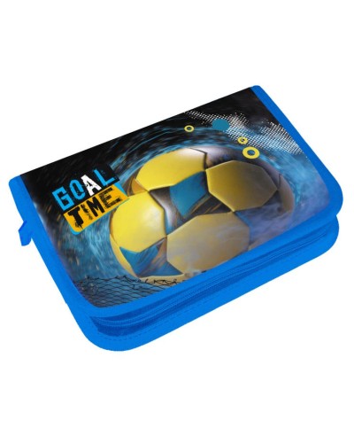 Пенал з двома відворотами «М'яч» 21x13,5x4 см, TM Leader