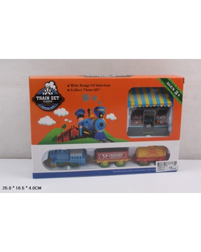 Залізниця заводна, у коробці 25х17х4 см