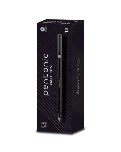 Ручка «Pentonic» кульково-масляна чорна, 0,7 мм, TM LINC