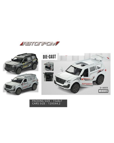 Машина 1:32, відкриваються двері, в асортименті, у коробці 15х8х7см, АВТОПРОМ