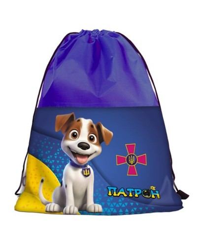 Сумка для взуття «Патрон» з односотороннім друком, 46х32 см, ТМ Leader