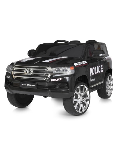 Джип «Поліція» р/к 2,4G на акумуляторі 12V 7AН 2 мотори 35W з музикою, USB, MP3 та пультом, EVA