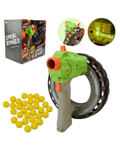 Іграшковий автомат та 32 поролонових снарядів, у коробці 27,5х29х18,5 см