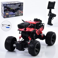 Машина 20,5 см 1:18 р/к 2,4G з камерою, амортизаторами та USB у коробці 29х19,5х15,5, в асортименті
