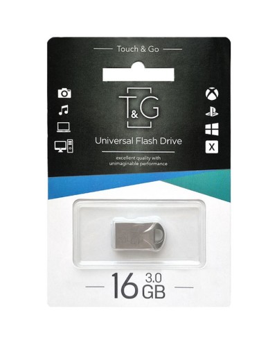 Флеш-драйв T&G 106 16GB металева