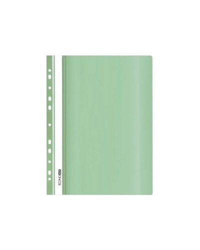 Папка-швидкозшивач А4 з перфорацією фактура «глянець», м'ятна, ТМ Economix
