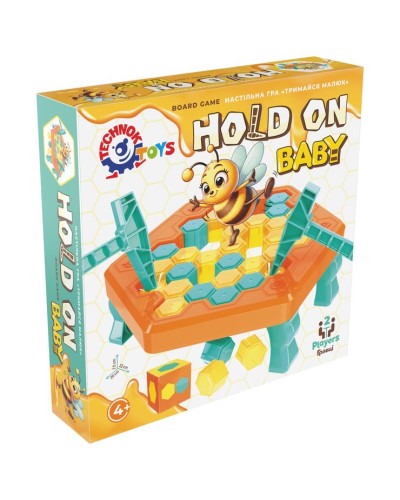 Гра настільна «Тримайся малюк», у коробці 25,5х25х6 см