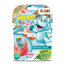 Ароматна бомбочка для ванни «Inkee.Бегемотики» з іграшкою, в асортименті, у дисплеї 11х5х15 см