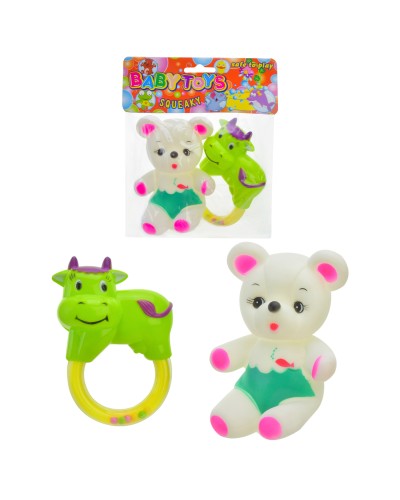 Брязкальце та пискавка, у пакеті 16,5х19х3 см