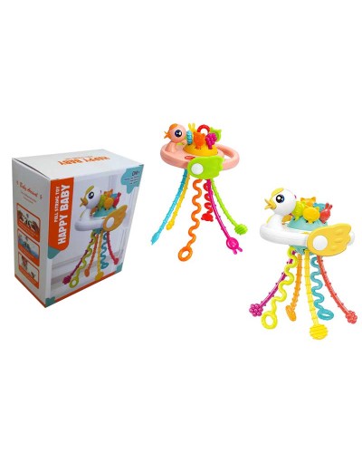 Брязкальце тактильне з рухомими частинами, в асортименті, у коробці 12х25х10 см